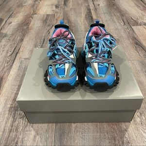Balenciaga track runners blue&pink Tess.s.gomma